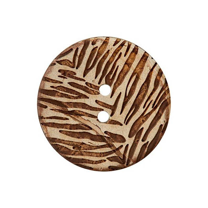 bottone in cocco 2 for – beige,  image number 1
