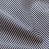 Tessuto per camicia a righe verticali – blu marino/beige,  thumbnail number 2