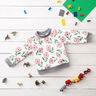felpa garzata Fiori | by Poppy – avorio/rosa,  thumbnail number 6