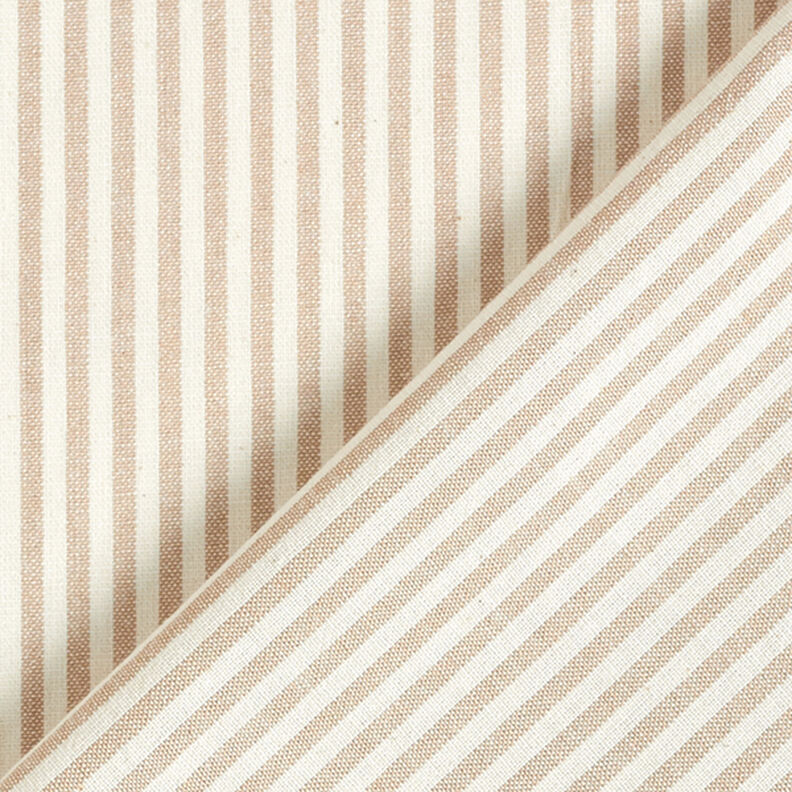 misto cotone viscosa righe – beige/bianco lana,  image number 4