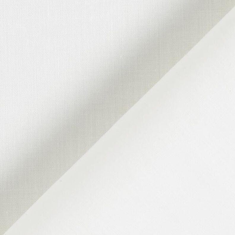 tessuto in cotone cretonne tinta unita – bianco,  image number 3