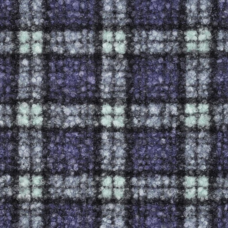 maglia bouclé Controllo – lillà/menta chiaro,  image number 1