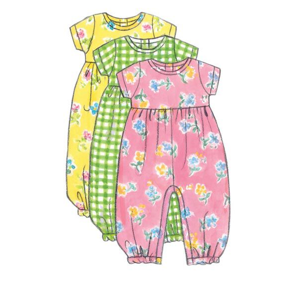 tutina neonato, Butterick 5624 | 74 - 80, image number 6