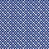 tessuto in cotone cretonne Losanghe – blu,  thumbnail number 1