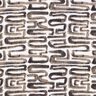 Misto cotone-viscosa con linee sinuose – bianco,  thumbnail number 1