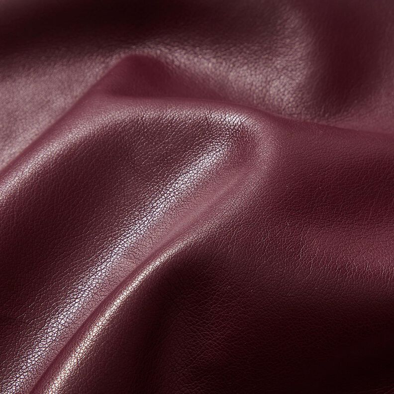 similpelle sfumatura di colori | Katia Fabrics – nero/rosso Bordeaux, image number 6