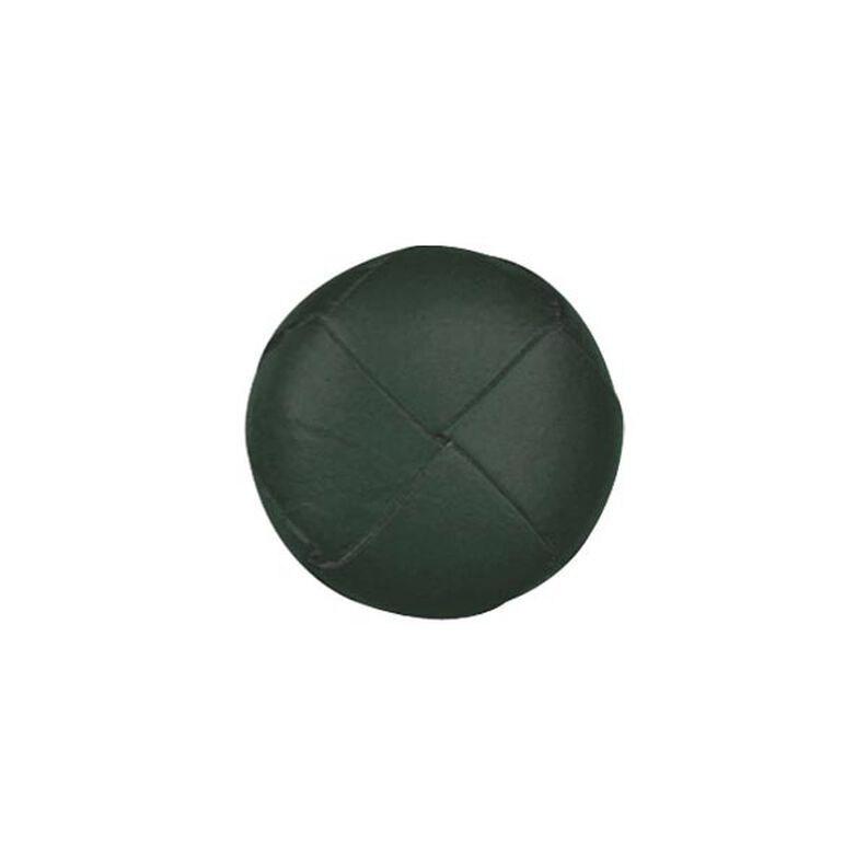 Bottone in pelle  – verde oliva,  image number 1