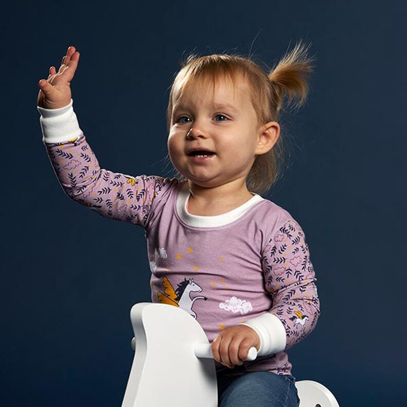 tessuto per bordi e polsini tinta unita – bianco lana,  image number 9