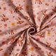 jersey di cotone Cervi nel prato  – rosa antico chiaro,  thumbnail number 3