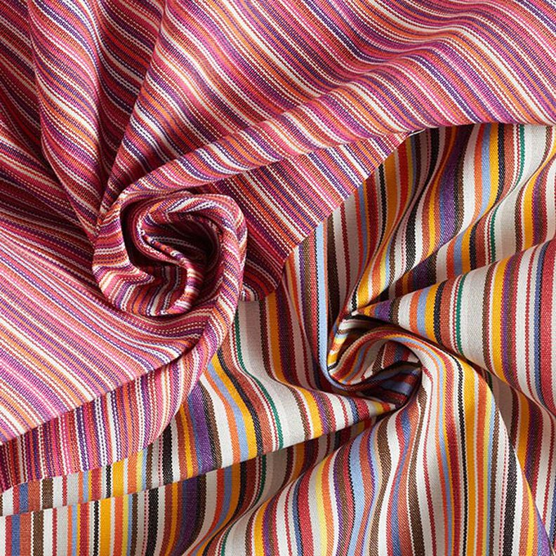 tessuto per tende da sole righe sottili – rosa fucsia acceso/lillà,  image number 5