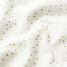 tessuto in cotone popeline Punti fini – bianco lana/oro,  thumbnail number 2