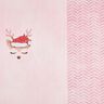 jersey di cotone Cervo glitterato addormentato taglio di tessuto | Glitzerpüppi – rosé/rosa antico,  thumbnail number 1