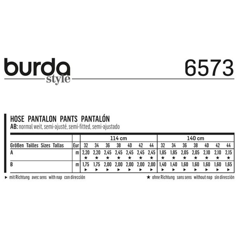 pantaloni, Burda 6573,  image number 7