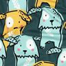 jersey di cotone Cani con le orecchie cadenti | Poppy Fabrics – verde scuro,  thumbnail number 2