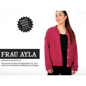 FRAU AYLA Cardigan stile blouson | Studio Schnittreif | XS-XXL, 