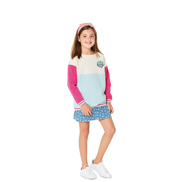 felpa/maglia con cappuccio, Burda 9301 | 122 - 164, image number 4