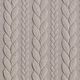 Jersey jacquard, cloqué, motivi a treccia – beige,  thumbnail number 1