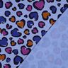 felpa garzata Cuori variopinti | Poppy Fabrics – blu acciaio,  thumbnail number 4