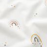 popeline di cotone Pioggia di stelle arcobaleno – avorio,  thumbnail number 2
