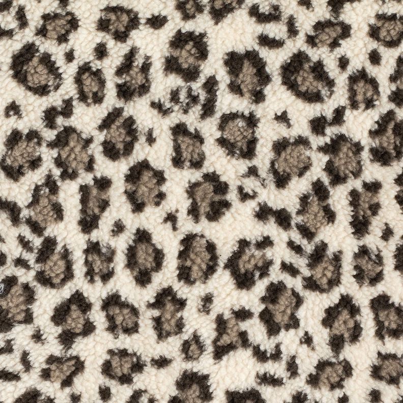 tessuto peluche Stampa leopardata – beige chiaro/duna, image number 5