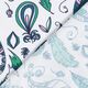 jersey di cotone Bohemian Drawings – bianco,  thumbnail number 4