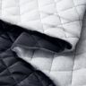 Fodera trapuntata a rombi – nero-azzurro,  thumbnail number 6