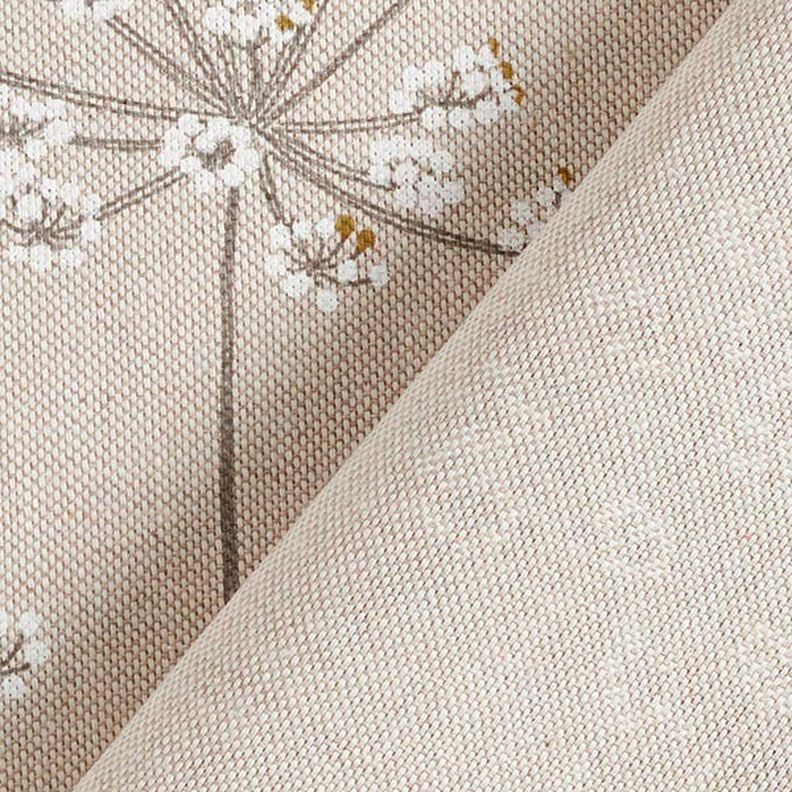tessuto arredo mezzo panama panace – naturale/bianco, image number 5