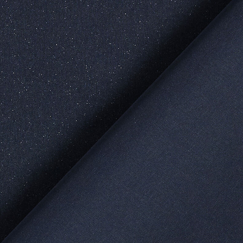 tessuto per impermeabili glitter – blu marino,  image number 4