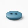 Bottone tondo a 2 fori [Ø 11 mm] – blu brillante,  thumbnail number 2