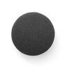 Bottone rivestito, Spigato in cotone – grigio ardesia,  thumbnail number 1