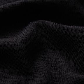 tessuto in maglia di cotone – nero, 