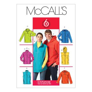 gilet, McCalls Jacke 5252 | 46 - 56, 