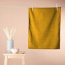 tessuto in spugna stretch tinta unita – giallo curry,  thumbnail number 8