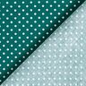 popeline di cotone Mini pois Polka – abete blu/bianco,  thumbnail number 4
