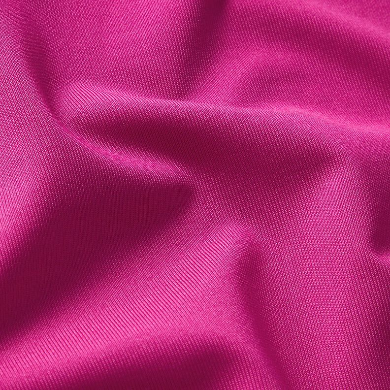 Jersey cardato con interno in tinta unita – rosa fucsia acceso,  image number 2