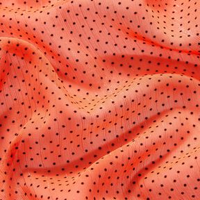 Righe con righe glitterate e pois – arancione, 
