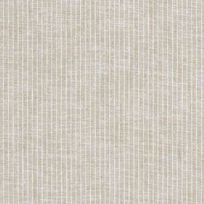 misto cotone-lino Righe sottili – tortora chiaro/bianco, 