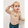 jersey di cotone Marea autunnale di fiori – bianco lana,  thumbnail number 8