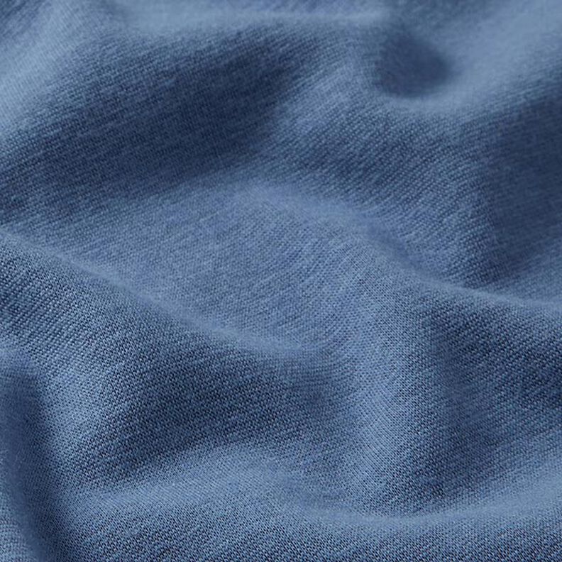 pile da montagna soffice felpa tinta unita – colore blu jeans,  image number 3