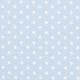 popeline di cotone grandi pois – azzurro/bianco,  thumbnail number 1