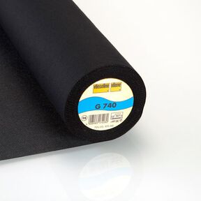 G 740 Interfodera in tessuto | Fliselina – nero, 