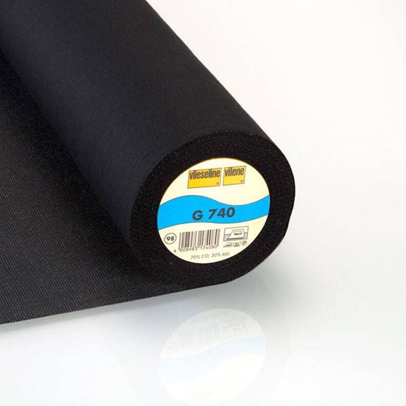 G 740 Interfodera in tessuto | Fliselina – nero, image number 1