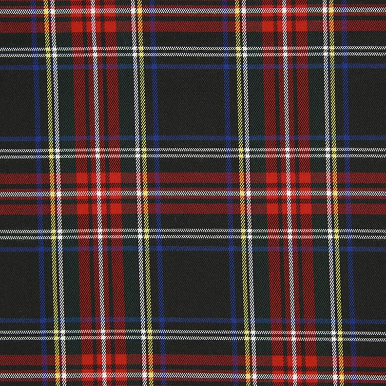 tartan quadri scozzesi grandi – nero,  image number 1