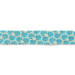 Nastro in sbieco diamanti [27 mm] – turchese, 