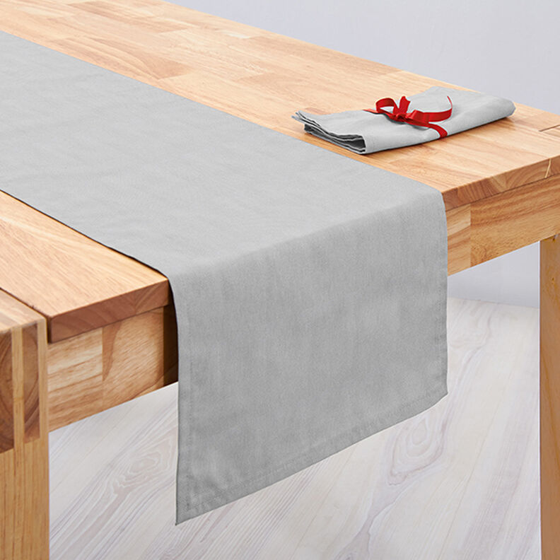 tessuto arredo tessuti canvas – grigio argento,  image number 5