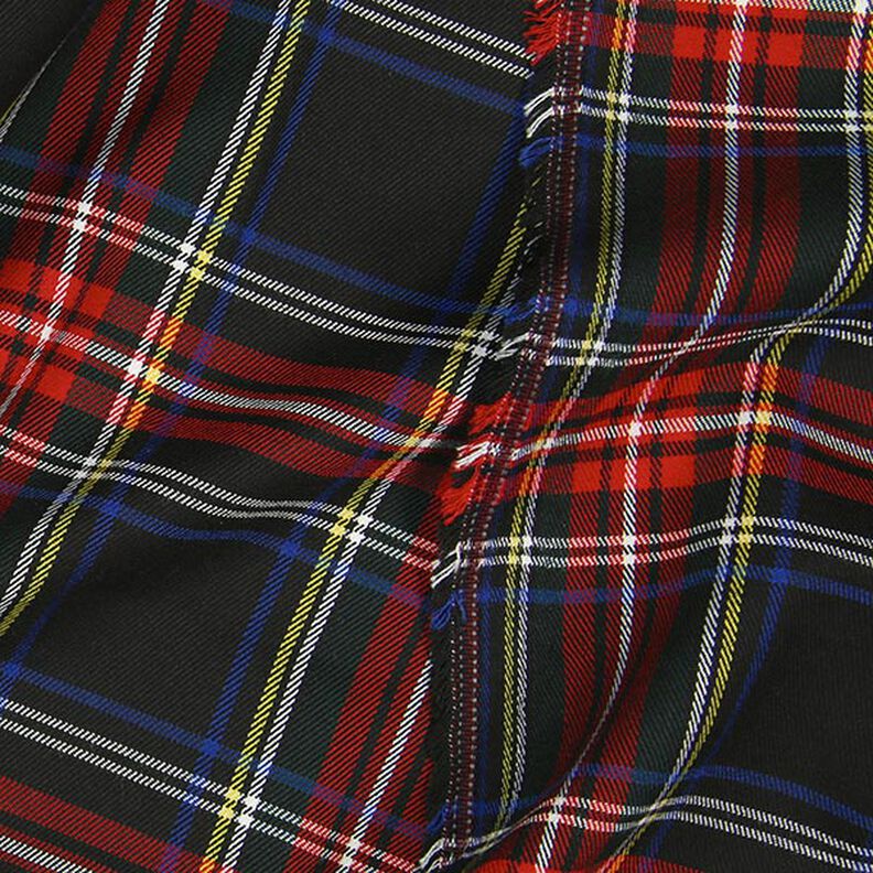 tartan quadri scozzesi grandi – nero,  image number 4