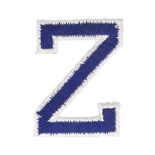applicazione, lettera Z [ altezza: 4,6 cm ] – blu marino, 