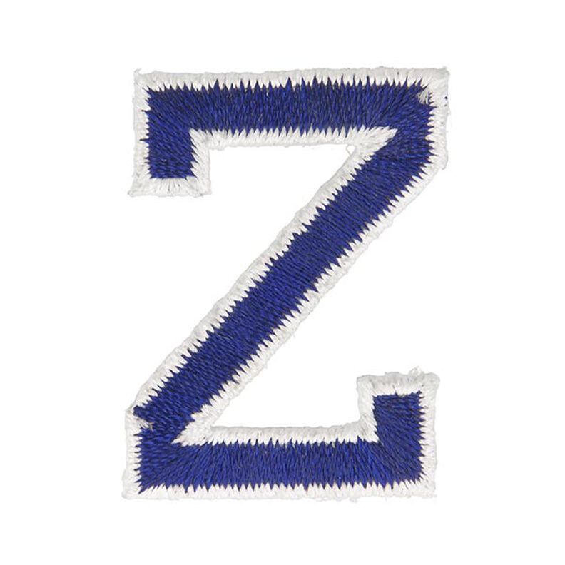 applicazione, lettera Z [ altezza: 4,6 cm ] – blu marino,  image number 1