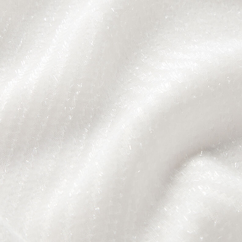 Chiffon con brillantini a zig-zag – bianco,  image number 2