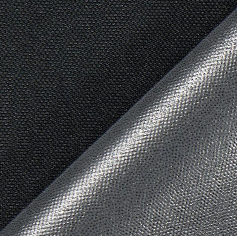 Tessuti da esterni panama tinta unita – nero,  image number 3